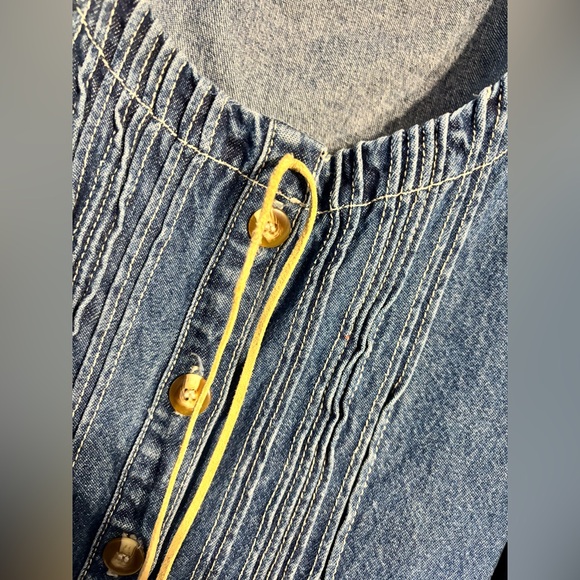 VINTAGE Denim Dress - Picture 2 of 4